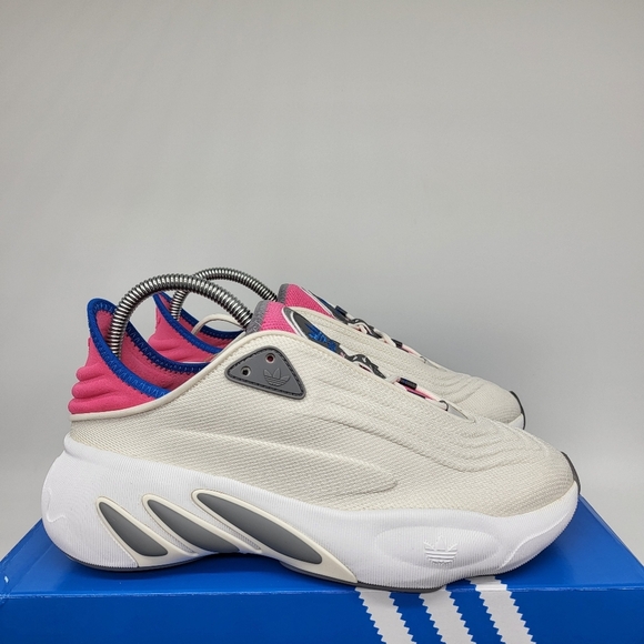 New Adidas adiFOM SLTN 'Cream Pink White' Women's Running Shoes Size 8.5 - Picture 4 of 7